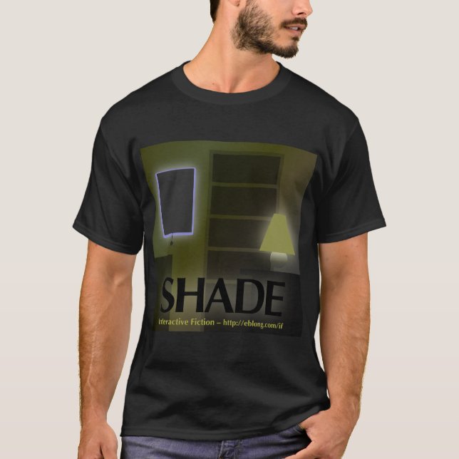 Camiseta T-shirt da máscara (preto) (Frente)
