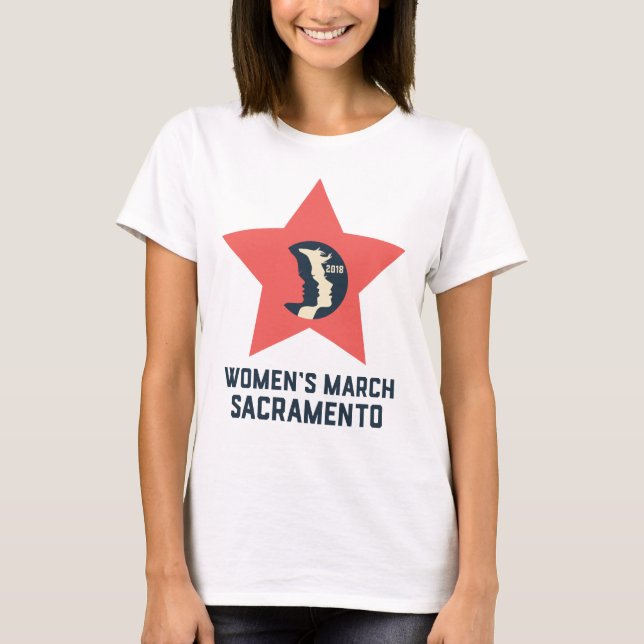Camiseta T-shirt da maternidade do março Sacramento das (Frente)