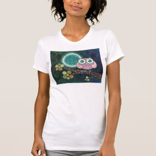 Camiseta T-shirt da meia-noite da coruja