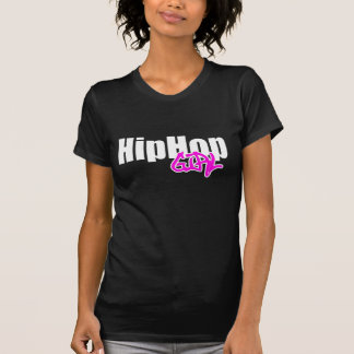 Camiseta T-shirt da menina de Hip Hop