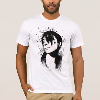 Camiseta T-shirt da menina do pássaro