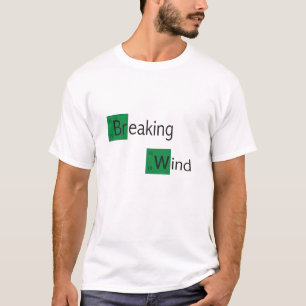 Camiseta t-shirt da mesa periódica de vento de quebra