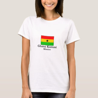 Camiseta T-shirt da missão da missão LDS de Ghana Kumasi