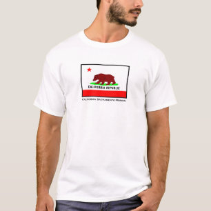 Camiseta T-shirt da missão de Califórnia Sacramento LDS