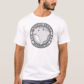 Camiseta T-shirt da missão de Manaus Brasil LDS