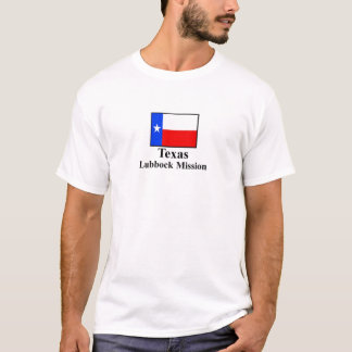 Camiseta T-shirt da missão de Texas Lubbock