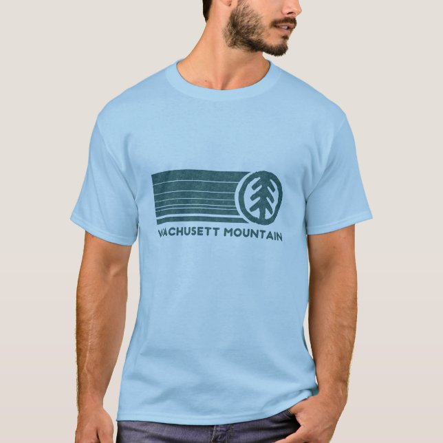 Camiseta T-shirt da montanha de Wachusett (Frente)