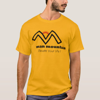 Camiseta T-shirt da montanha do homem