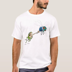 Camiseta T-shirt da mosca do sapo
