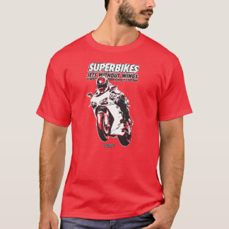 Camiseta T-shirt da motocicleta - Superbikes