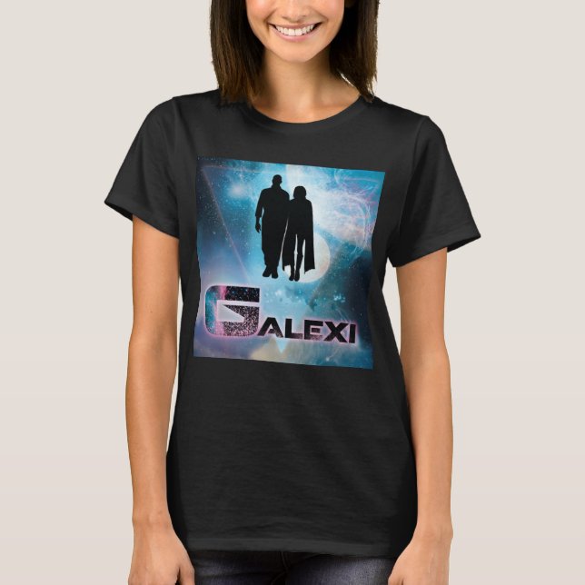 Camiseta T-Shirt da mulher GALEXI (Frente)