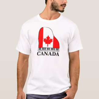 Camiseta T-shirt da música de Canadá