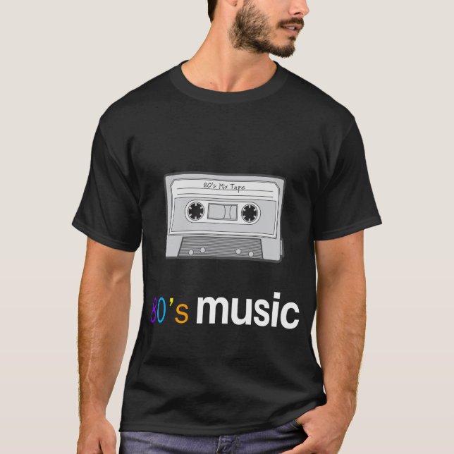 Camiseta t-shirt da música do anos 80 (Frente)