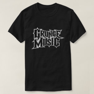 Camiseta T-shirt da música do Grunge (afligida)