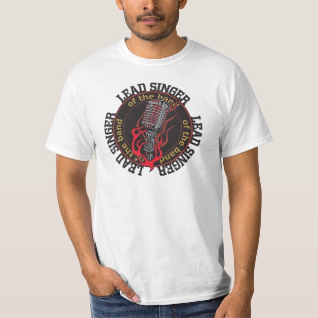 Camiseta T-shirt da música rock do valor dos homens do (Frente)