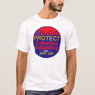 Camiseta T-shirt da negociação colectiva