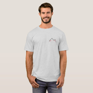 Camiseta T-shirt da neve do pó de Freeski da excursão do
