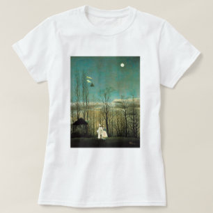 Camiseta T-shirt da noite do carnaval de Henri Rousseau