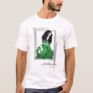 Camiseta T-shirt da noiva do art deco