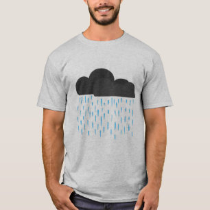 Camiseta T-Shirt da Nuvem de Chuva