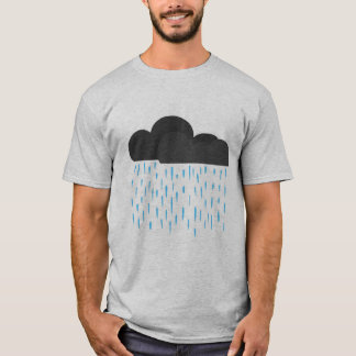 Camiseta T-Shirt da Nuvem de Chuva