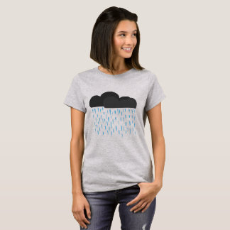 Camiseta T-Shirt da Nuvem de Chuva