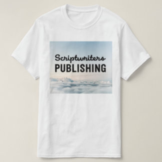 Camiseta T-shirt da nuvem preta dos Scriptwriters