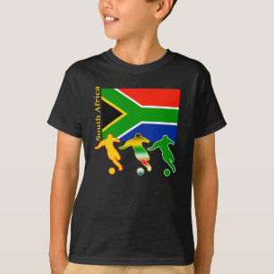 Camiseta T-shirt da obscuridade de África do Sul do futebo