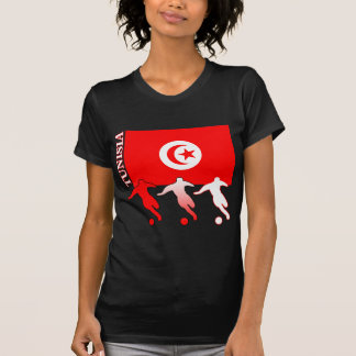 Camiseta T-shirt da obscuridade de Tunísia do futebol