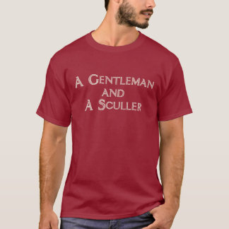 Camiseta T-shirt da obscuridade do cavalheiro & do Sculler