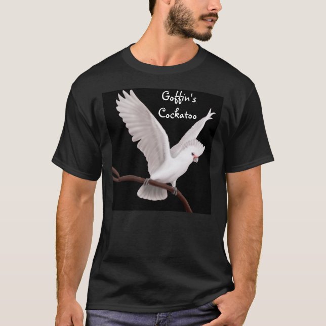 Camiseta T-shirt da obscuridade do Cockatoo de Goffins (Frente)