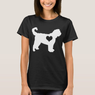 Camiseta T-shirt da obscuridade do coração do Barbet
