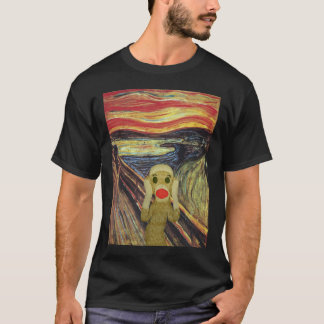 Camiseta T-shirt da obscuridade do gritar do macaco da