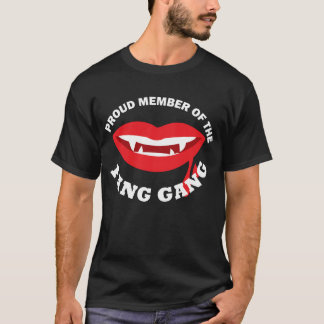 Camiseta T-shirt da obscuridade do grupo do colmilho