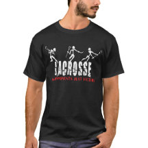 T-shirt da obscuridade do Lacrosse