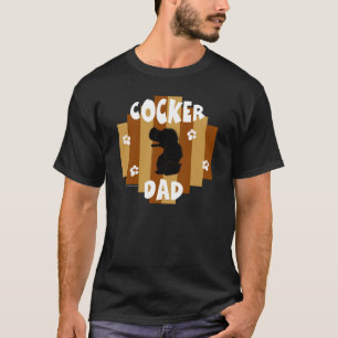 Camiseta T-shirt da obscuridade do pai do Cocker