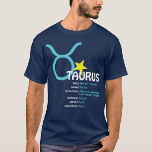 Camiseta T-shirt da obscuridade dos traços do Taurus