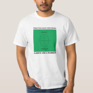 Camiseta "T-shirt da odontologia segura"