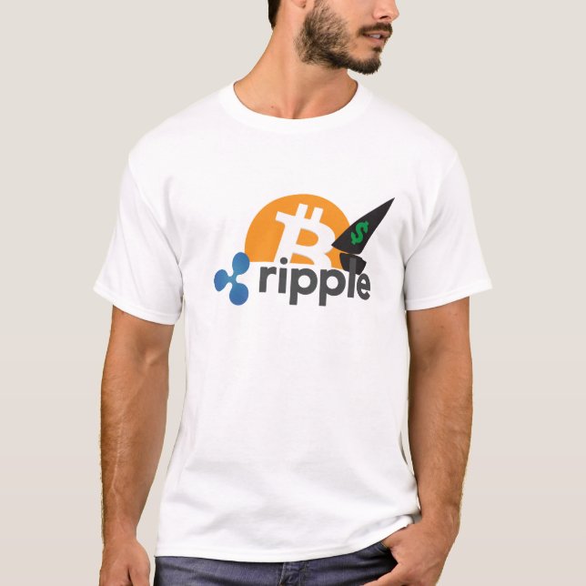Camiseta T-shirt da ondinha XRP (Frente)