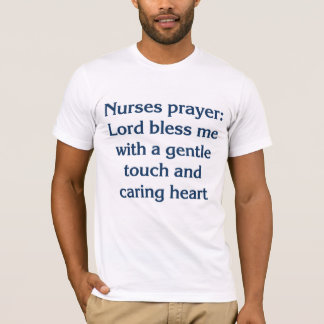 Camiseta T-shirt da oração da enfermeira