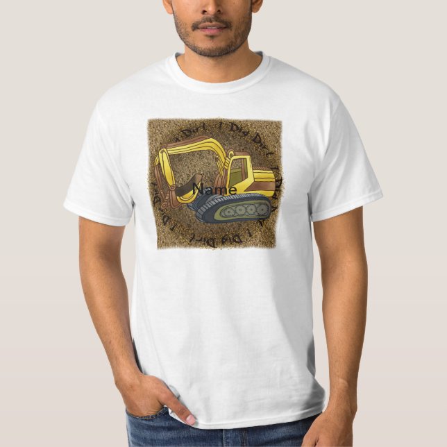 Camiseta t-shirt da pá de energia da saia realmente salient (Frente)