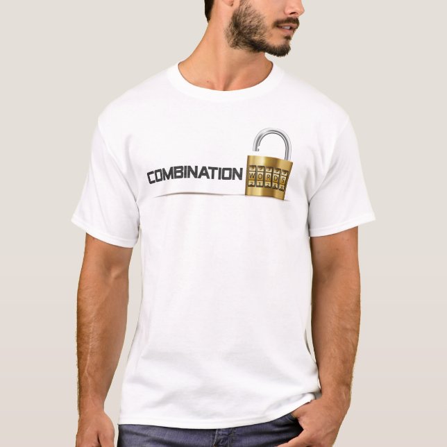 Camiseta T-shirt da palavra da combinação (Frente)