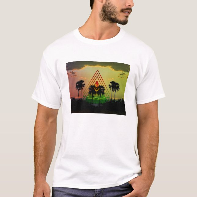 Camiseta T-shirt da palma (Frente)