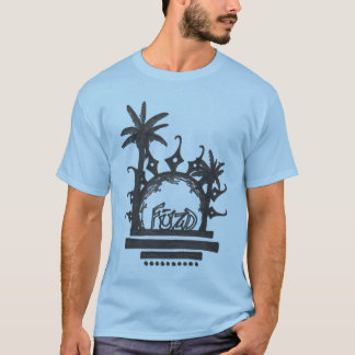 Camiseta T-shirt da palma de FUZD