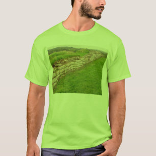 Camiseta T-shirt da parede de Hadrian