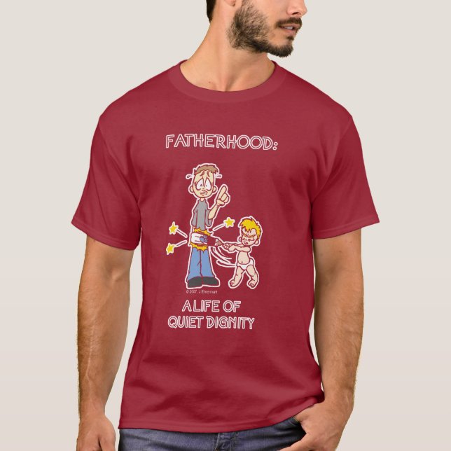 Camiseta T-shirt da paternidade (Frente)