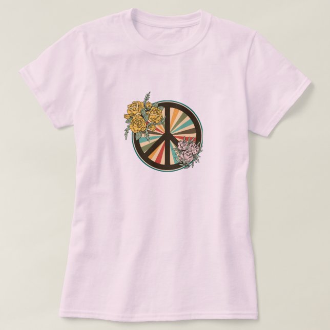 Camiseta T-Shirt da Paz (Frente do Design)