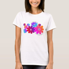 Camiseta T-shirt da paz da vida do espírito da mente