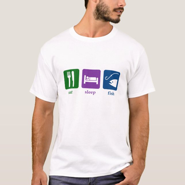Camiseta T-shirt da pesca (Frente)