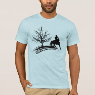 Camiseta T-shirt da pintura do cavalo